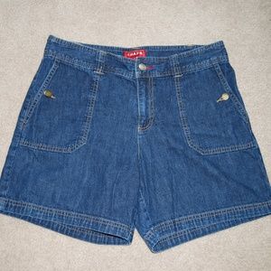 Chaps denim shorts